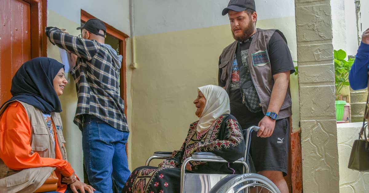 حياة جديدة أمام المسنين في مخيم الجليل في بعلبك